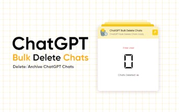 Chat GPT Bulk Delete Chats gallery image