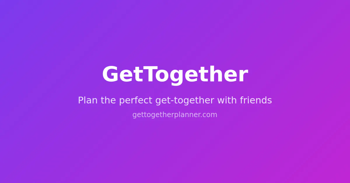 GetTogether 제품 배너