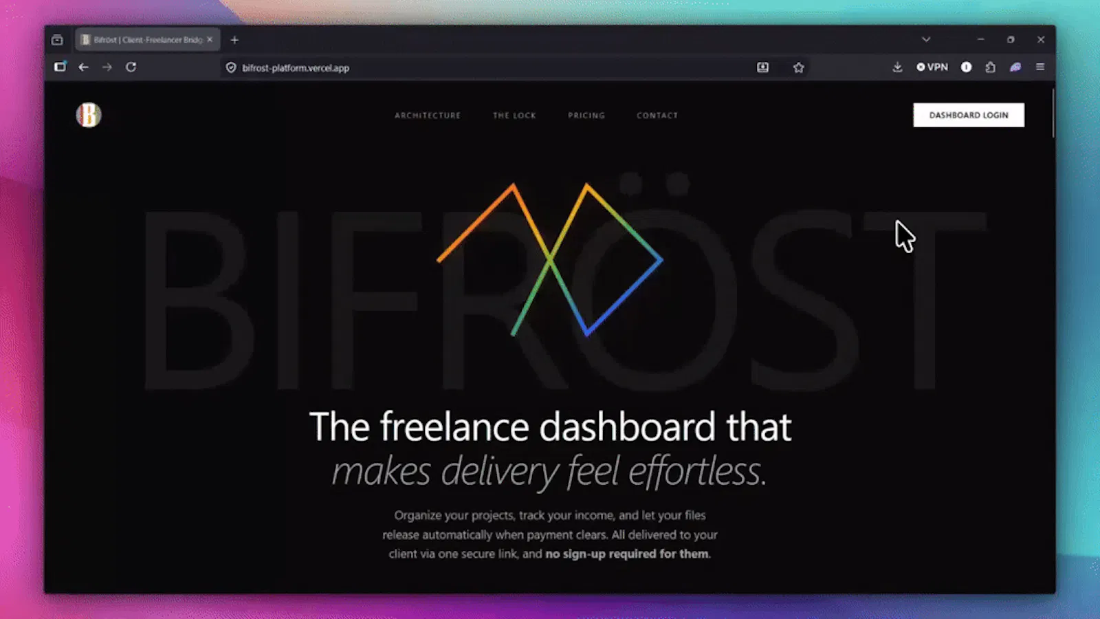 Bifröst screenshot 1 (video preview)