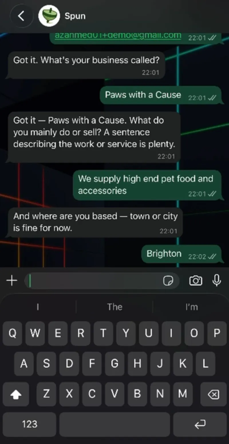Spun screenshot 3