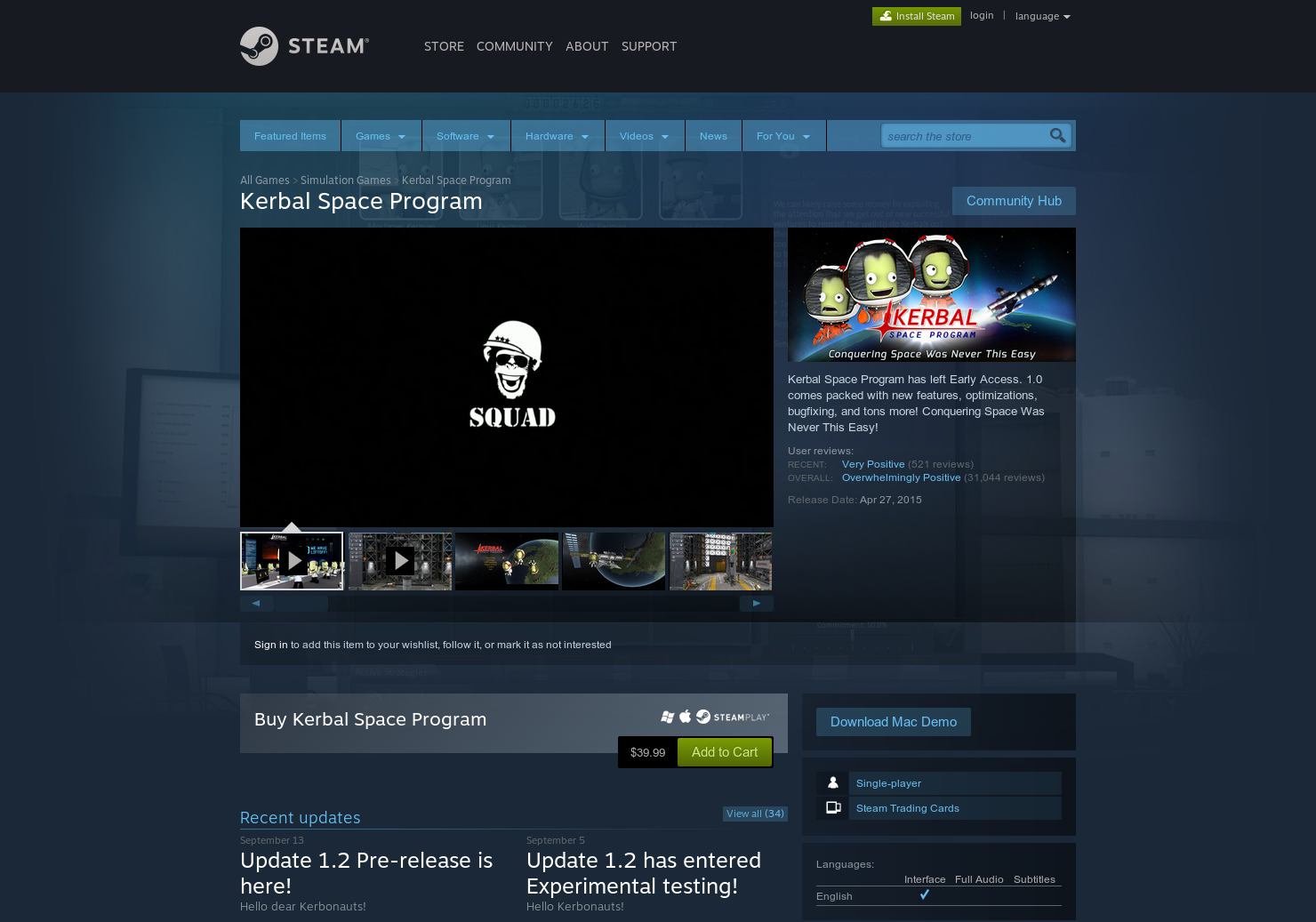 Kerbal Space Program