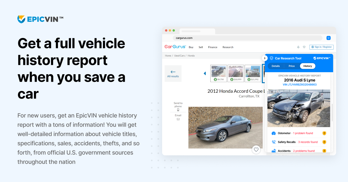 Chrome için Epicvin Araç Tarih Uygulaması media 6