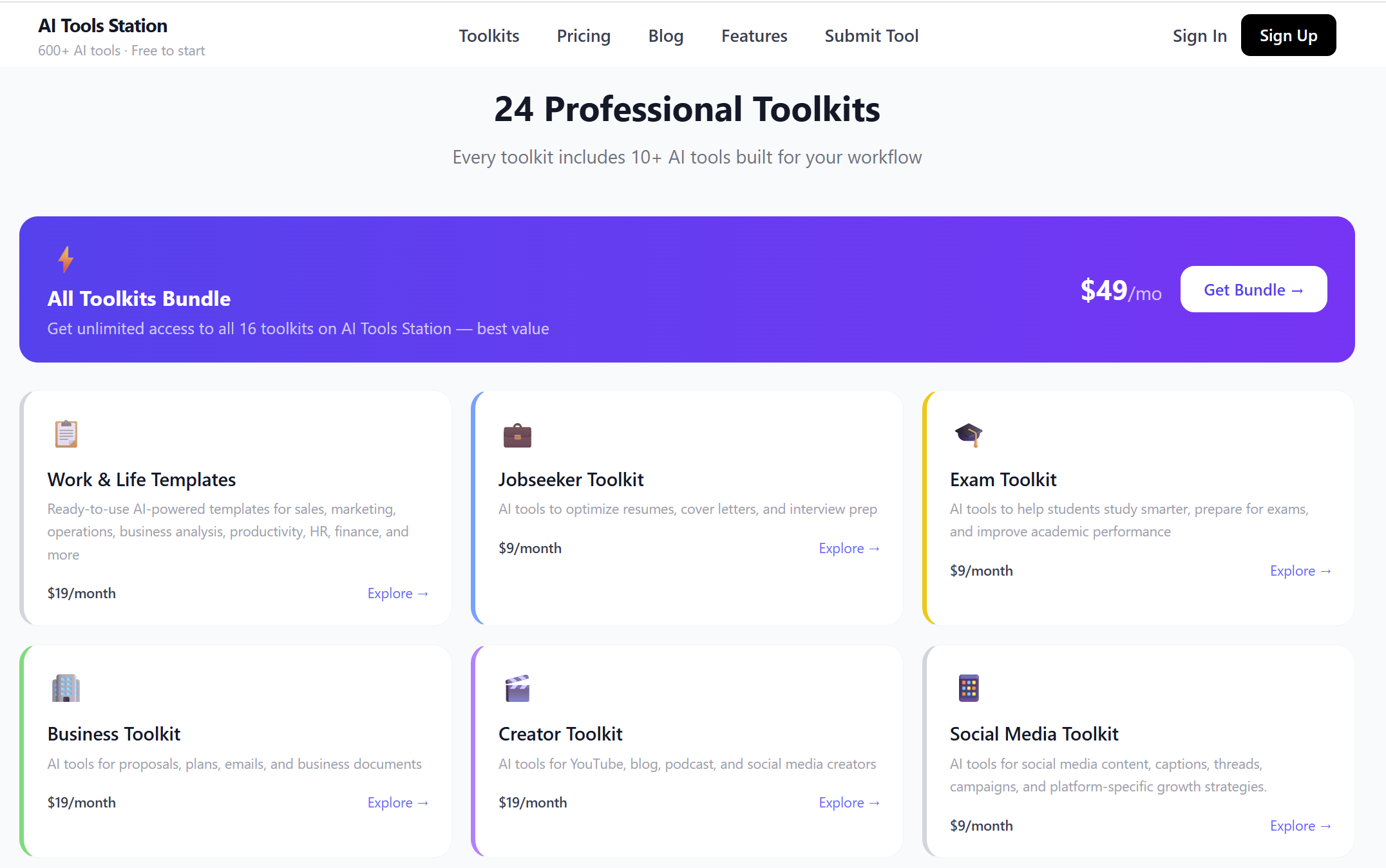 AI Tools Hub gallery image