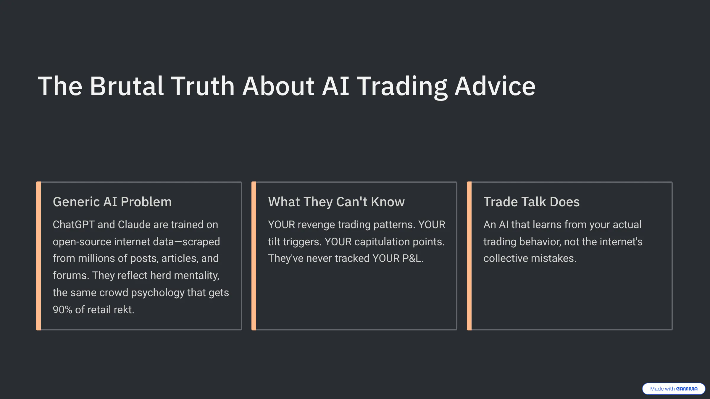 TRADE TALK gallery image