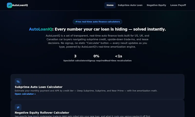 AutoLoanIQ screenshot 4