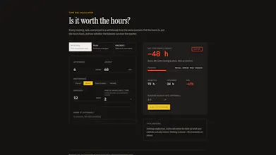 Time ROI Calculator gallery image