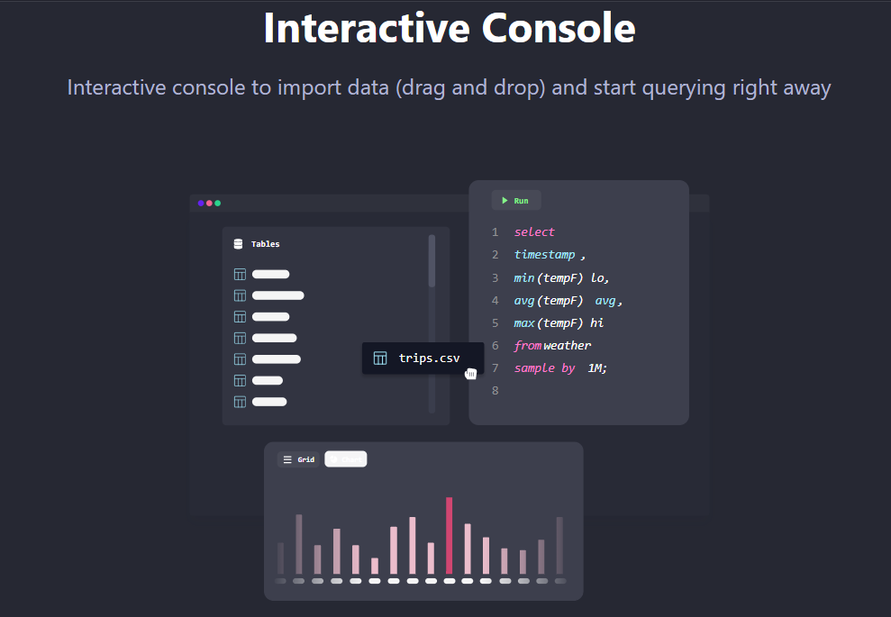 QuestDB gallery image
