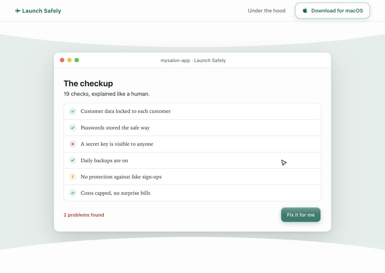 LaunchSafely.ai gallery image