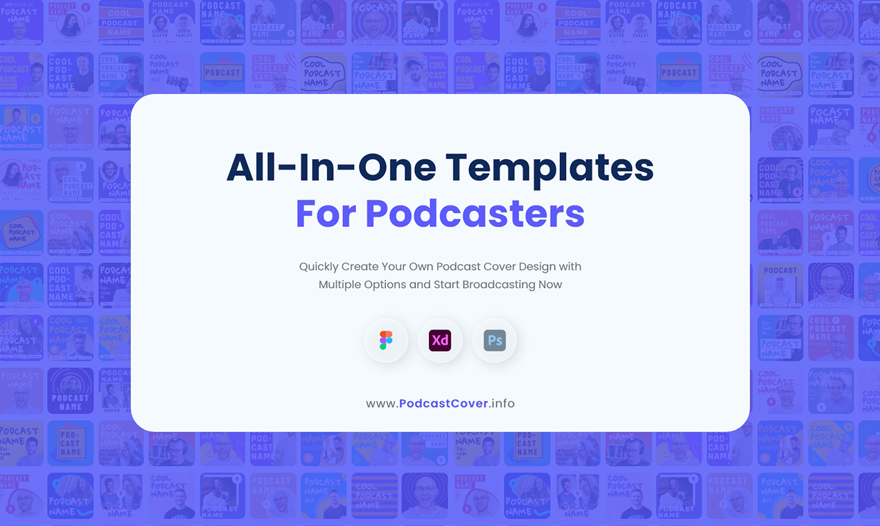 Podcast Cover Template gallery image