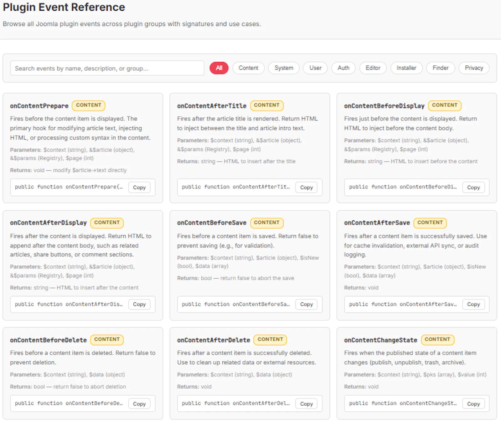 DevCodex for Joomla screenshot 4