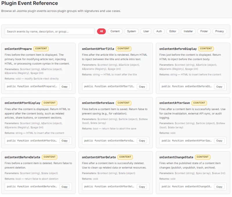 DevCodex for Joomla screenshot 4