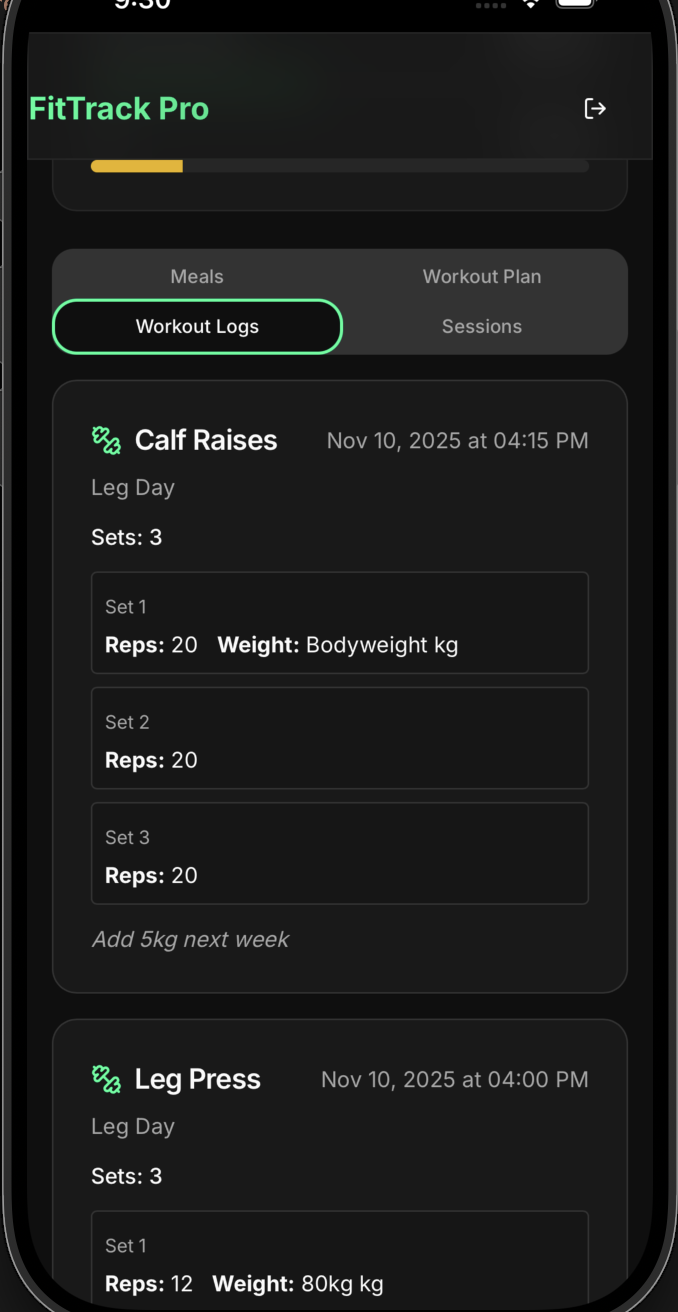 FitTrack Pro gallery image
