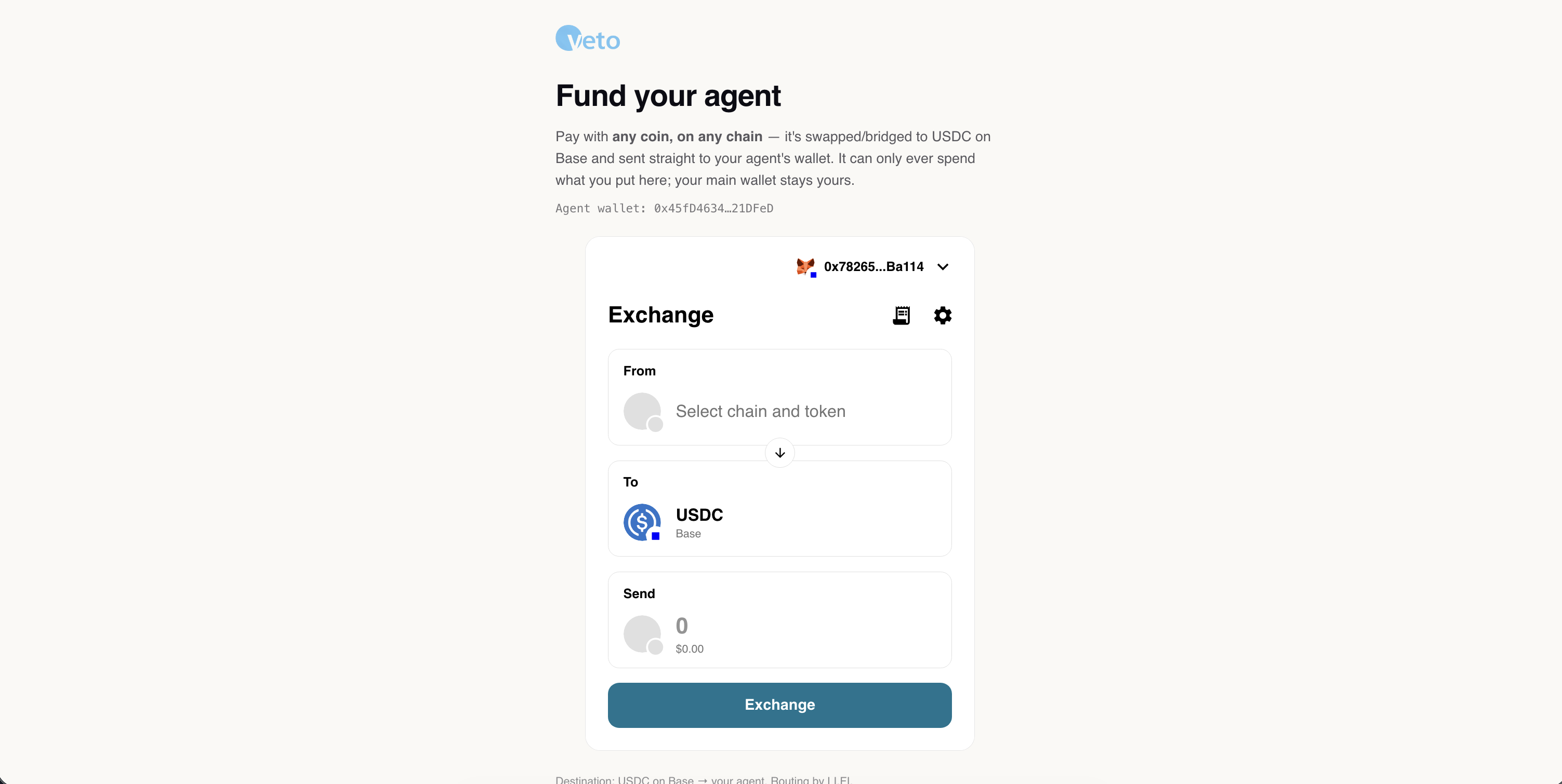Veto - Protect your agent spending gallery image