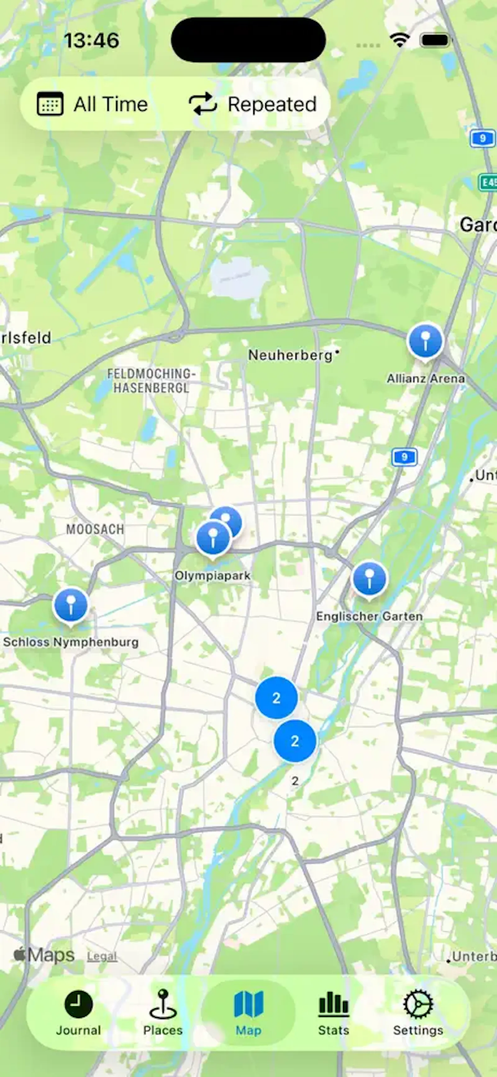Been - Your Private Location Log screenshot 3