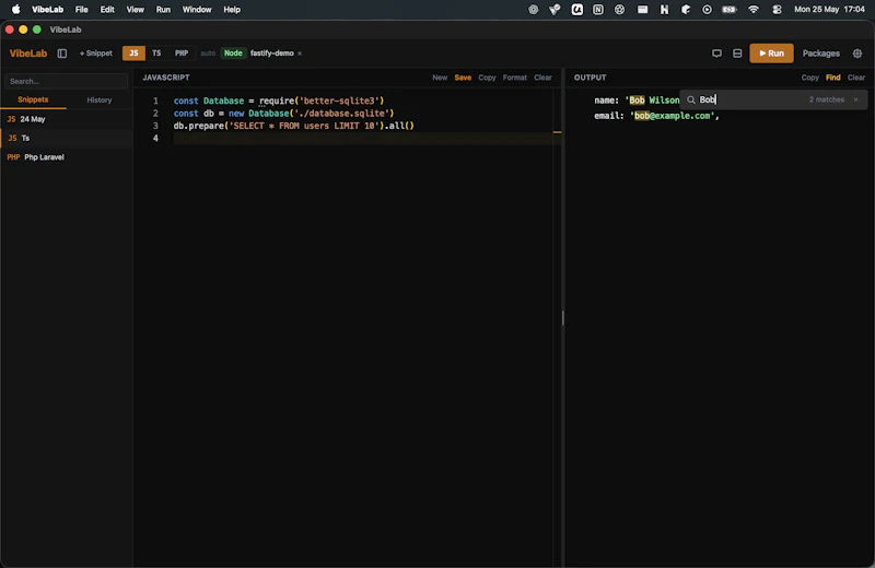 Vibelab screenshot 3