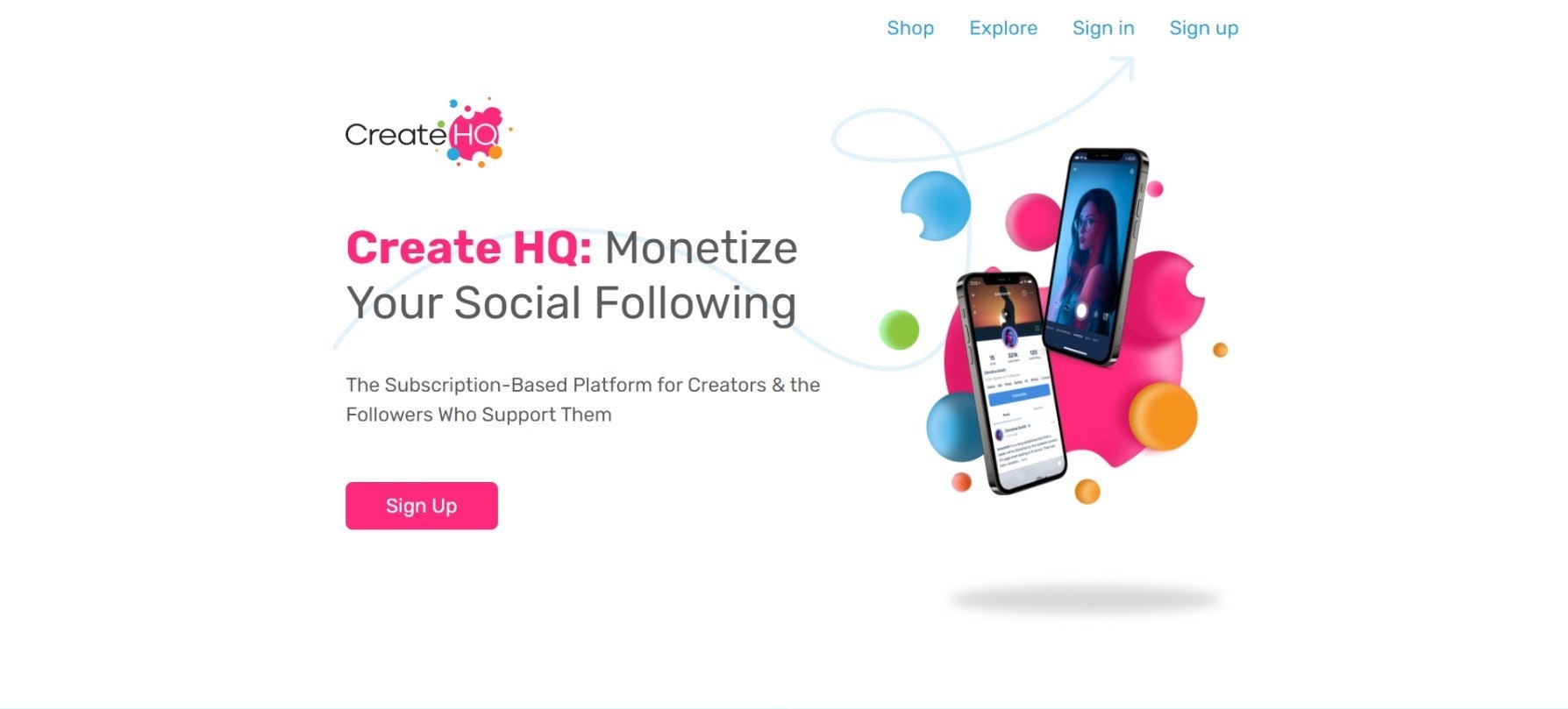 CreateHQ - Monetize your content by creating your HQ today media 2