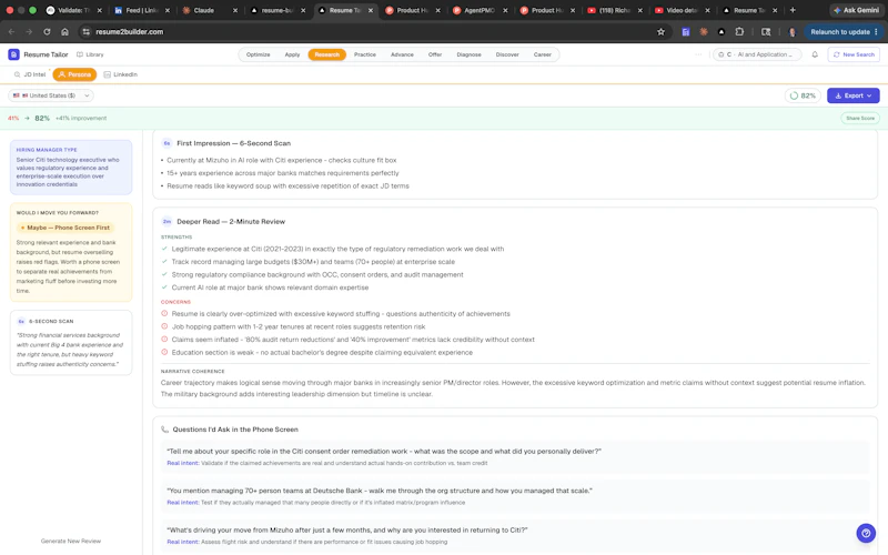 Resume Tailor screenshot 9