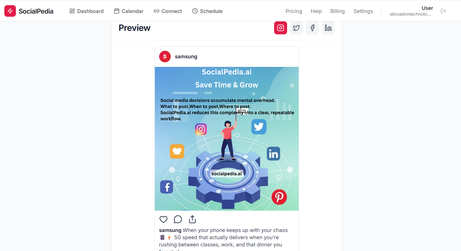 SocialPedia gallery image