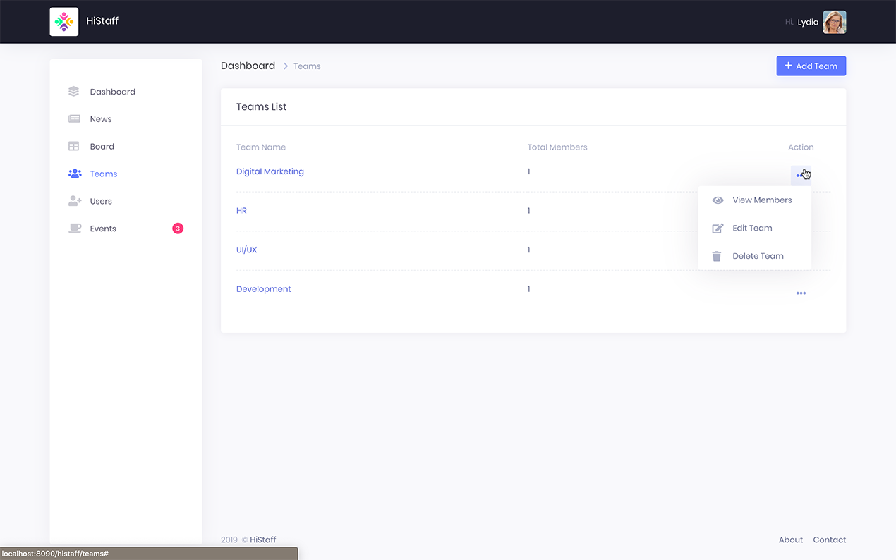 HiStaff gallery image
