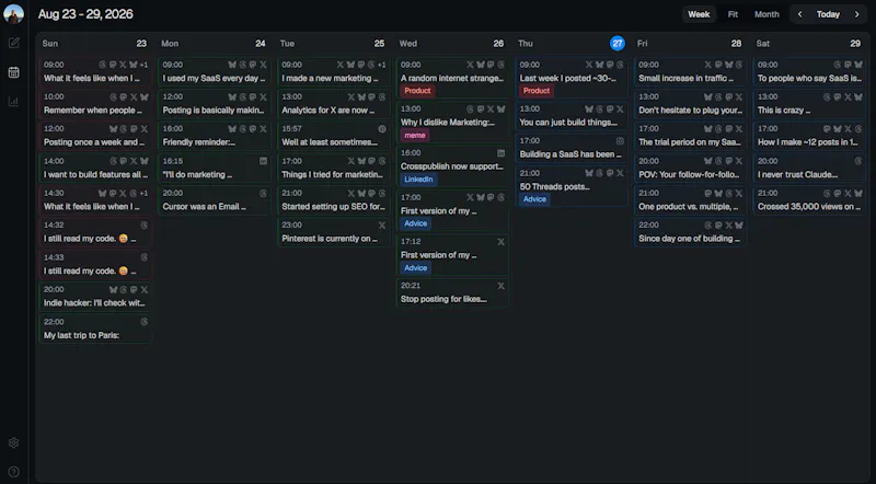 Crosspublish screenshot 8