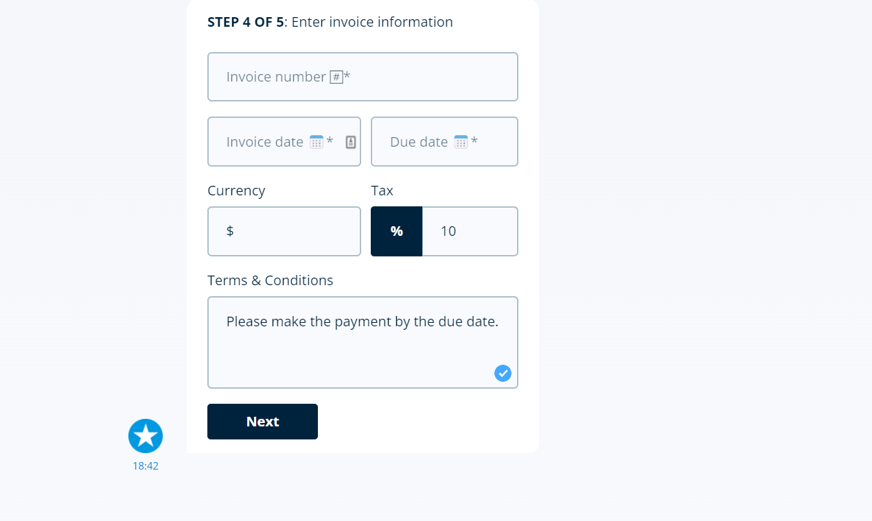 Free Invoice Generator by Mention gallery image