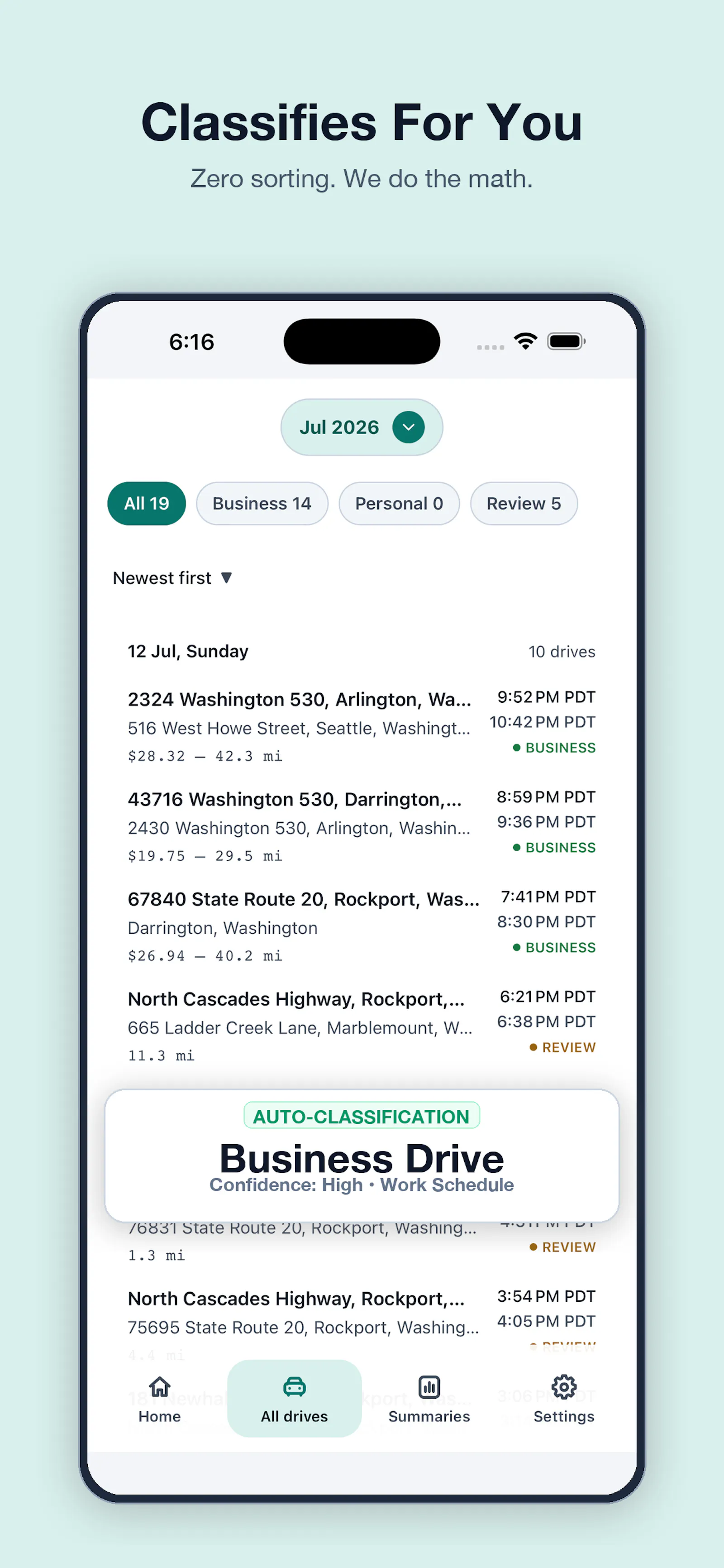 MileClerk: Auto Mile Tracker screenshot 5