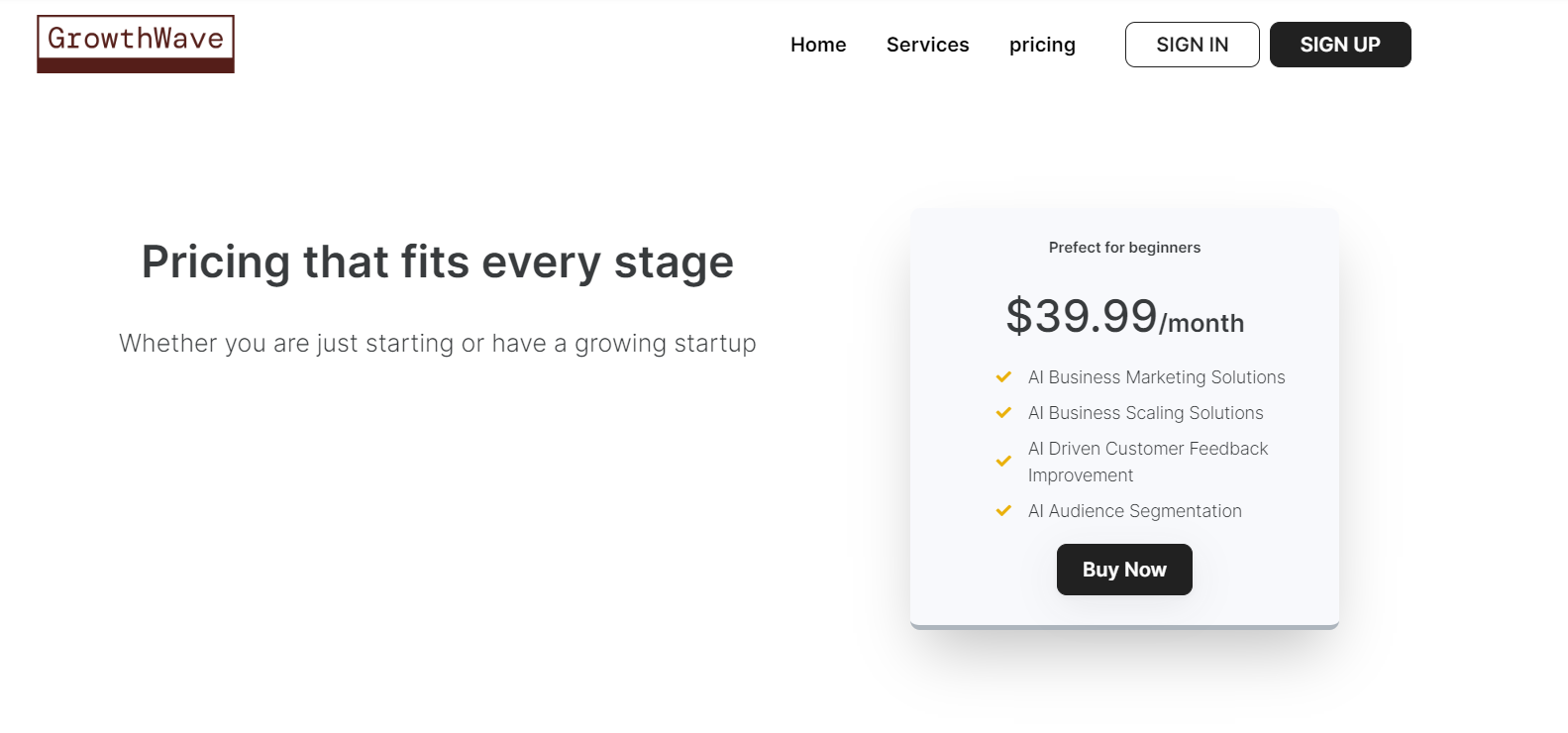 GrowthWaveAI gallery image