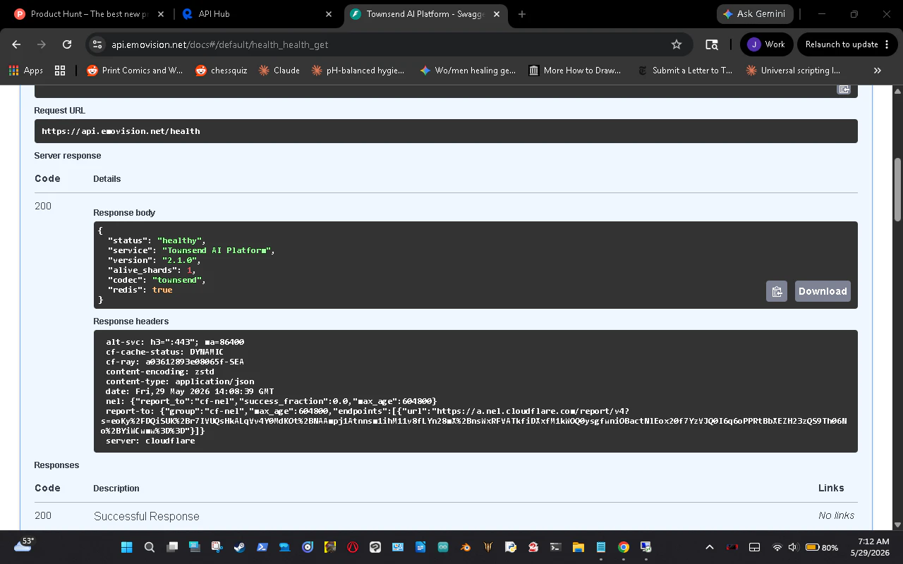 Townsend AI Platform screenshot 1