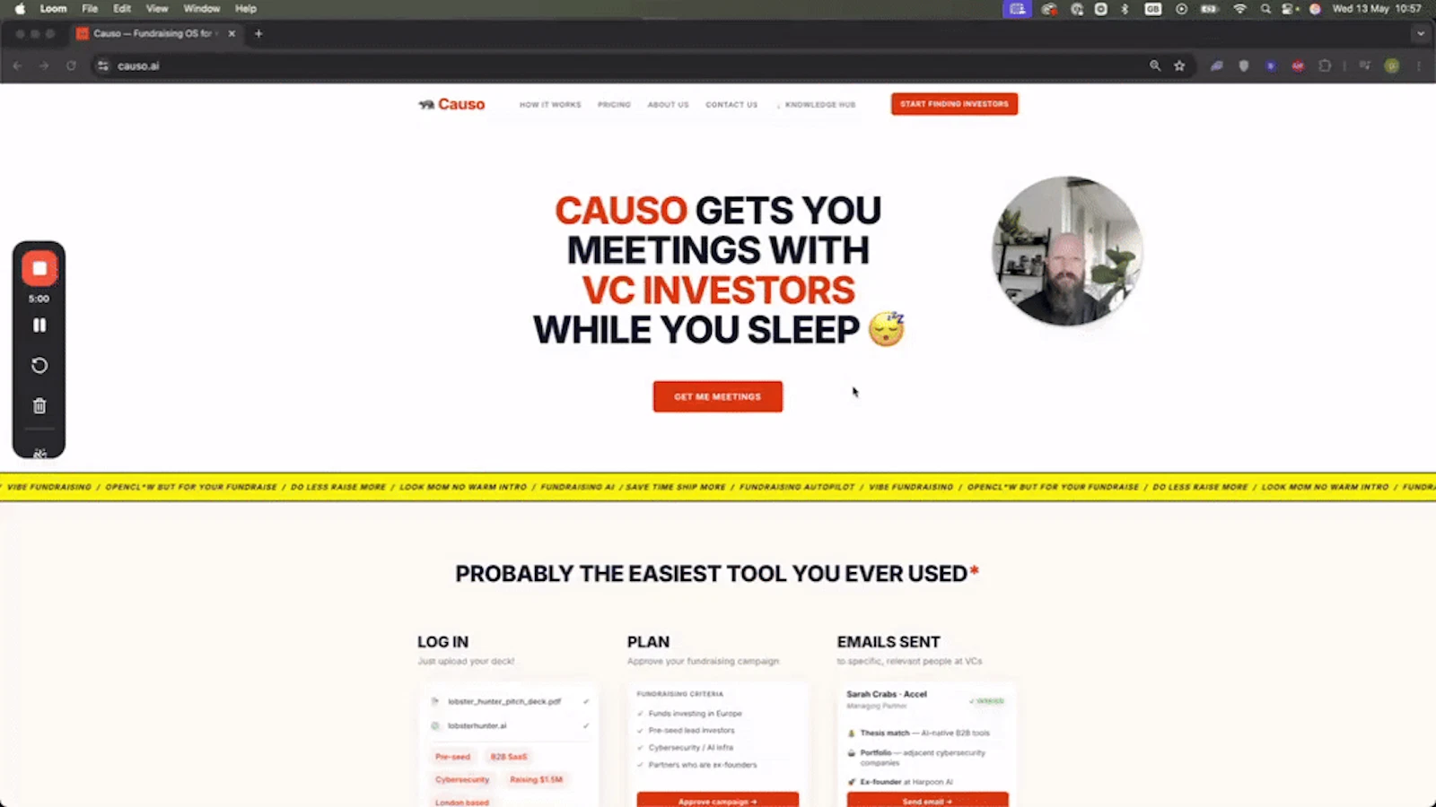 Causo for Fundraising screenshot 1 (video preview)