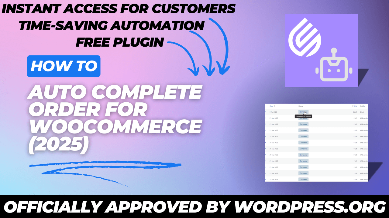 Автоподобные заказы на Woocommerce - Автоматически выполнять заказы WooCommerce после оплаты медиа 2