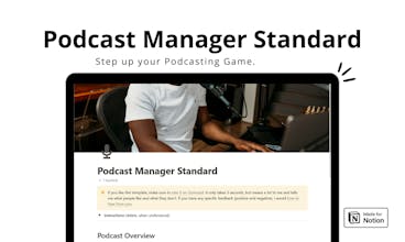 Notion Podcast Manager gallery image