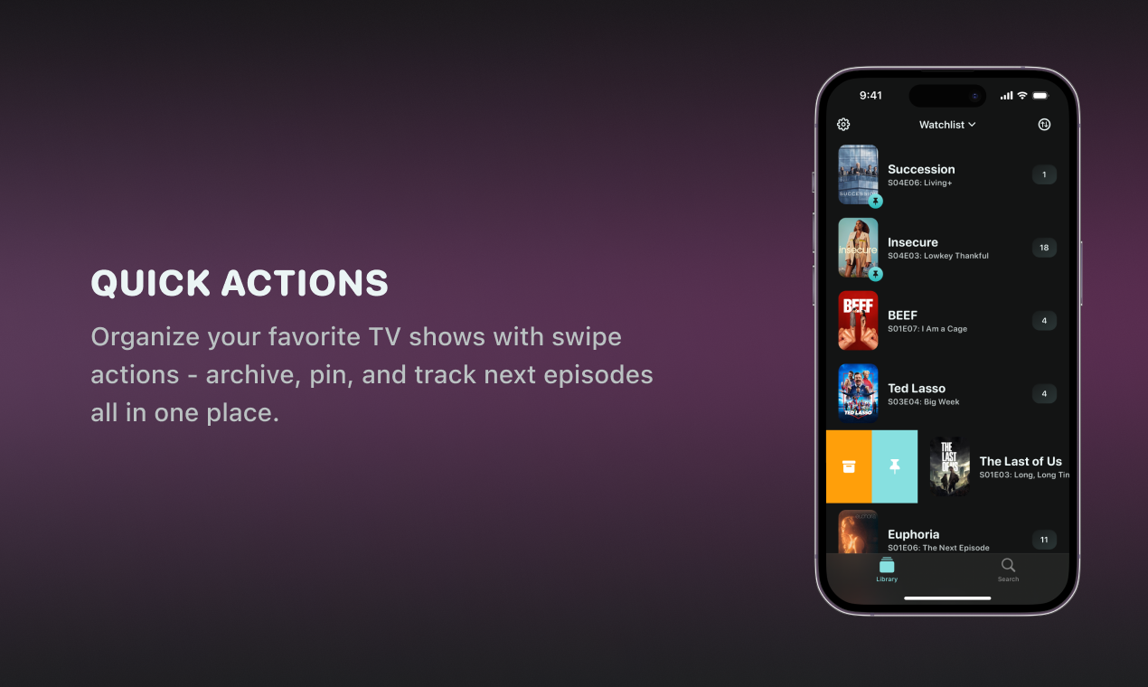 COUCHTimes - L'elegante soluzione di tracciamento TV per iOS media 5