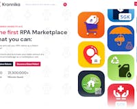 Kronnika | RPA Platform and Robot Marketplace media 1
