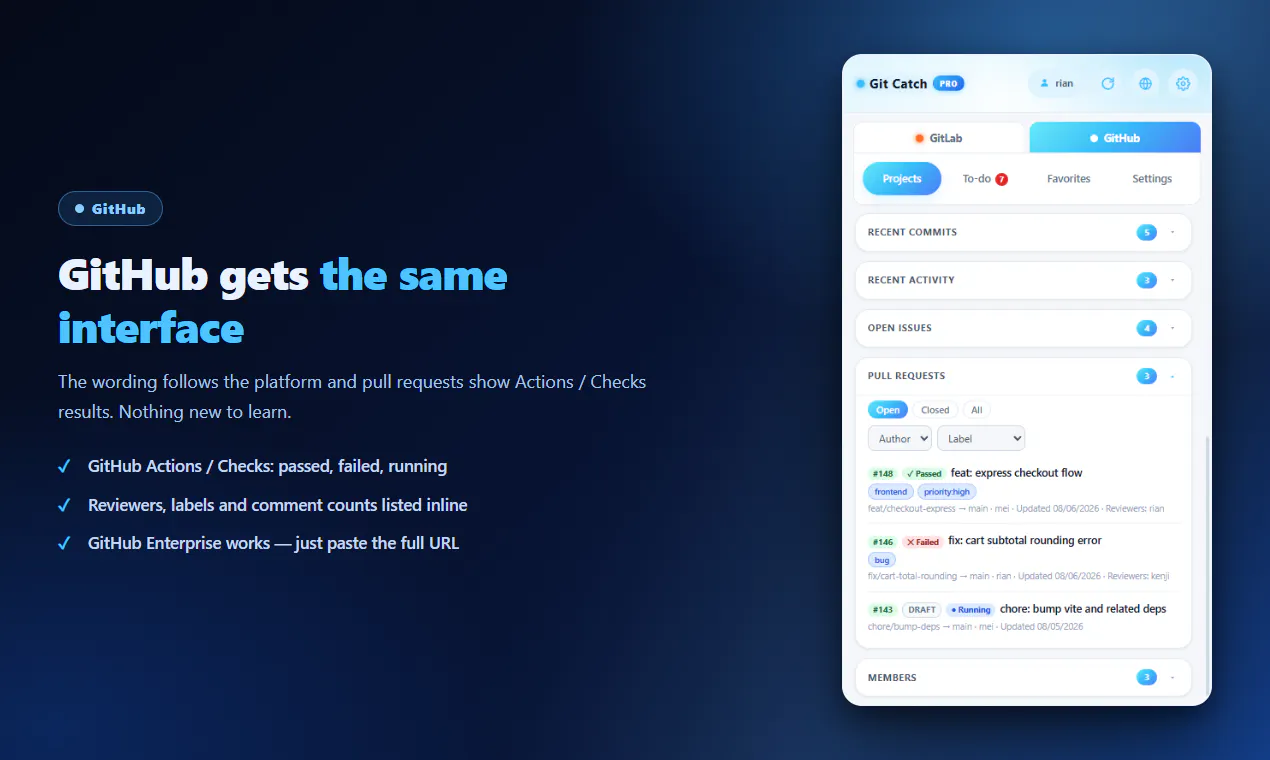 Git Catch gallery image
