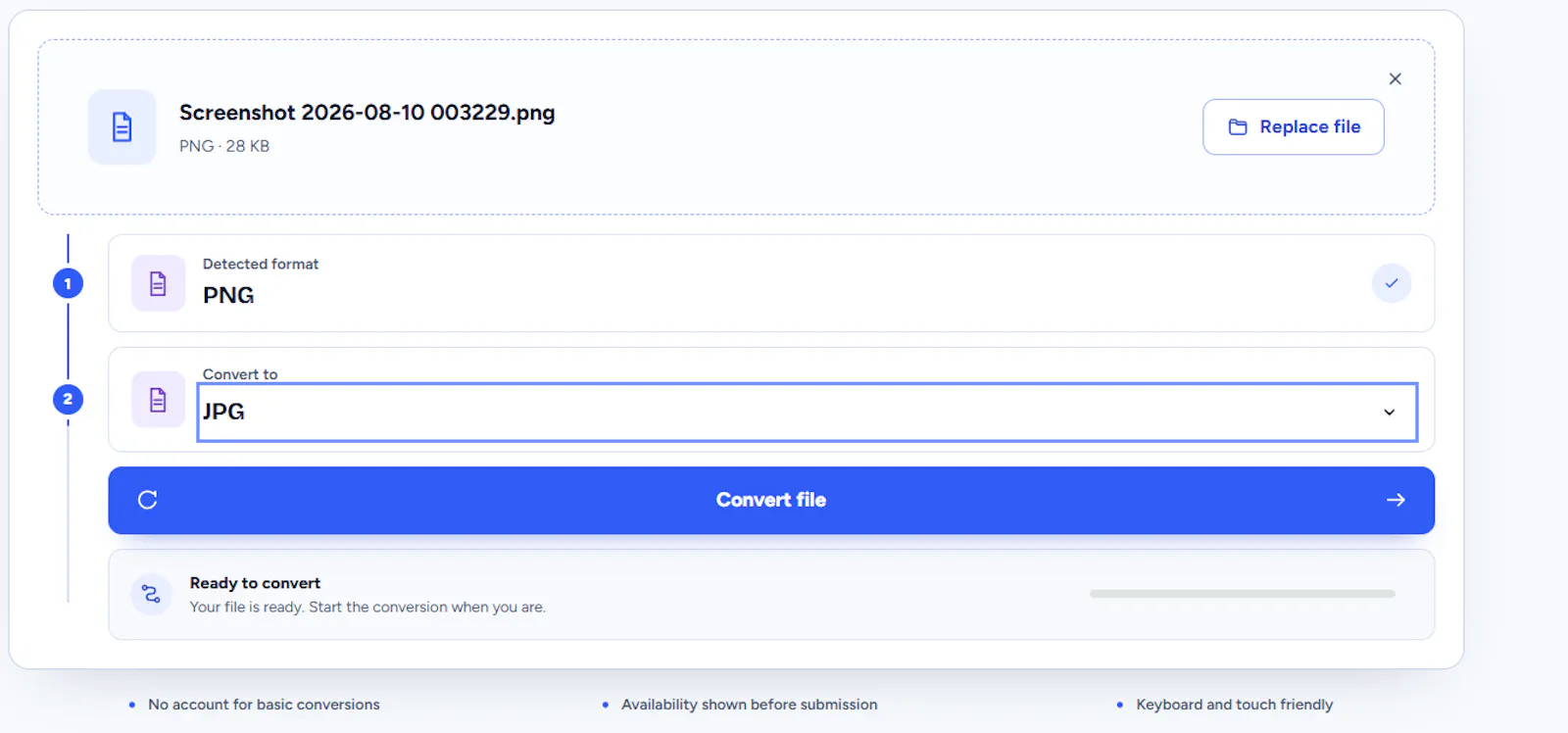Convertix screenshot 2