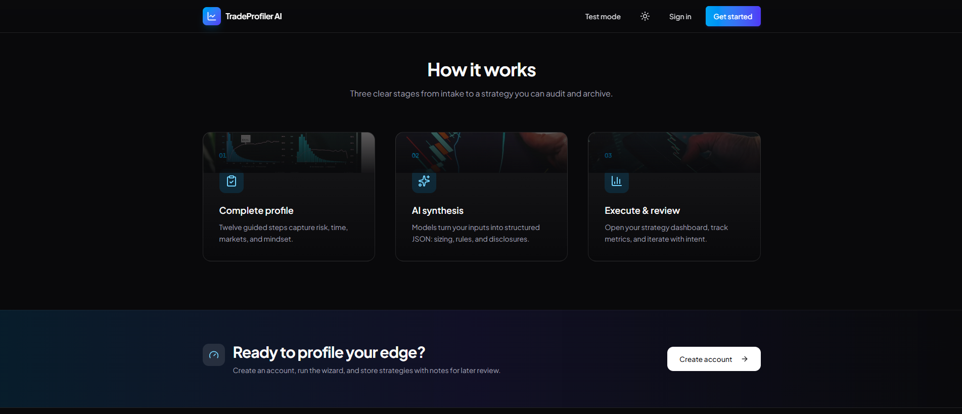 TradeProfiler AI gallery image