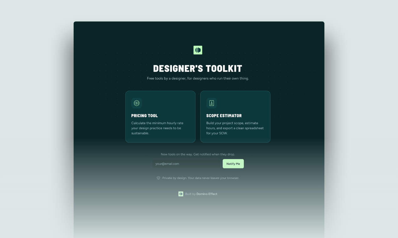 Designer's Toolkit by Domino Effect gallery image