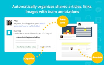 Kipwise 2.0 - Team Wiki built on Slack gallery image
