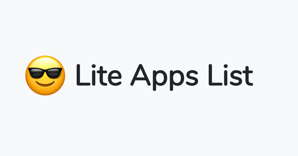 Lite Apps List media 2