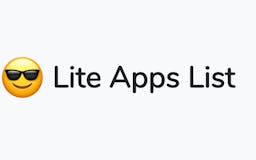 Lite Apps List media 2