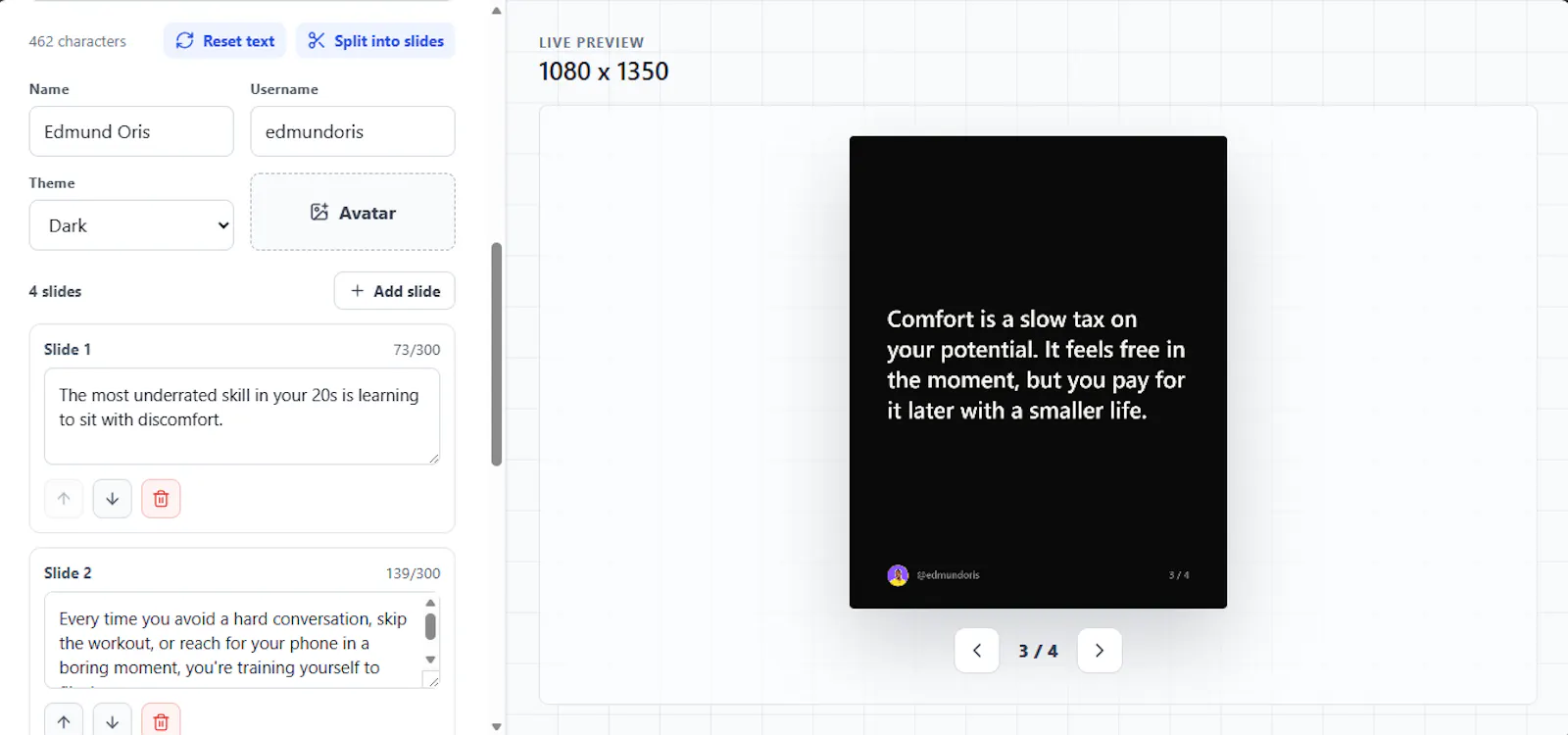 Notes2Pic screenshot 3