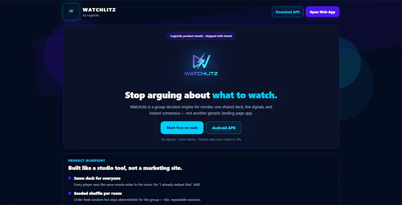 WatchLitz screenshot 1