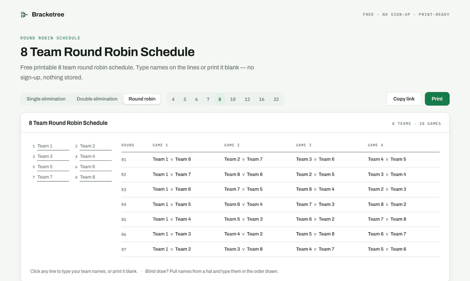 Bracketree screenshot 3