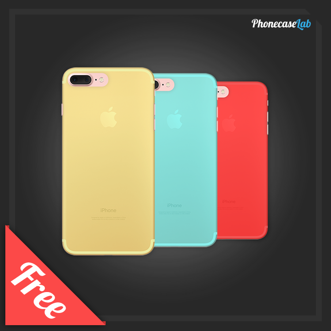 Free iPhone 7 and iPhone 7 Plus cases!