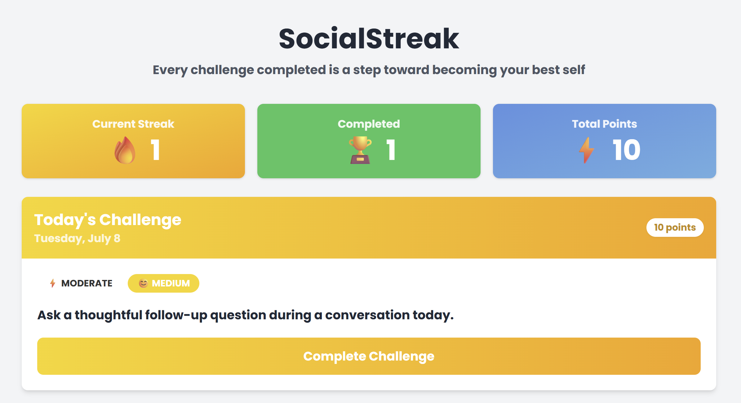 SocialStreak media 1