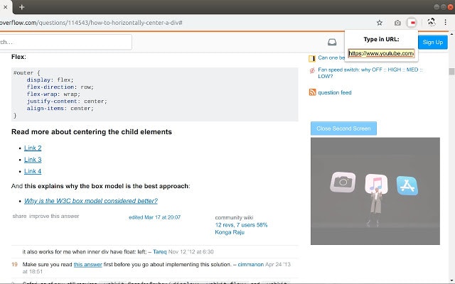 YouTube 2nd Screen gallery image