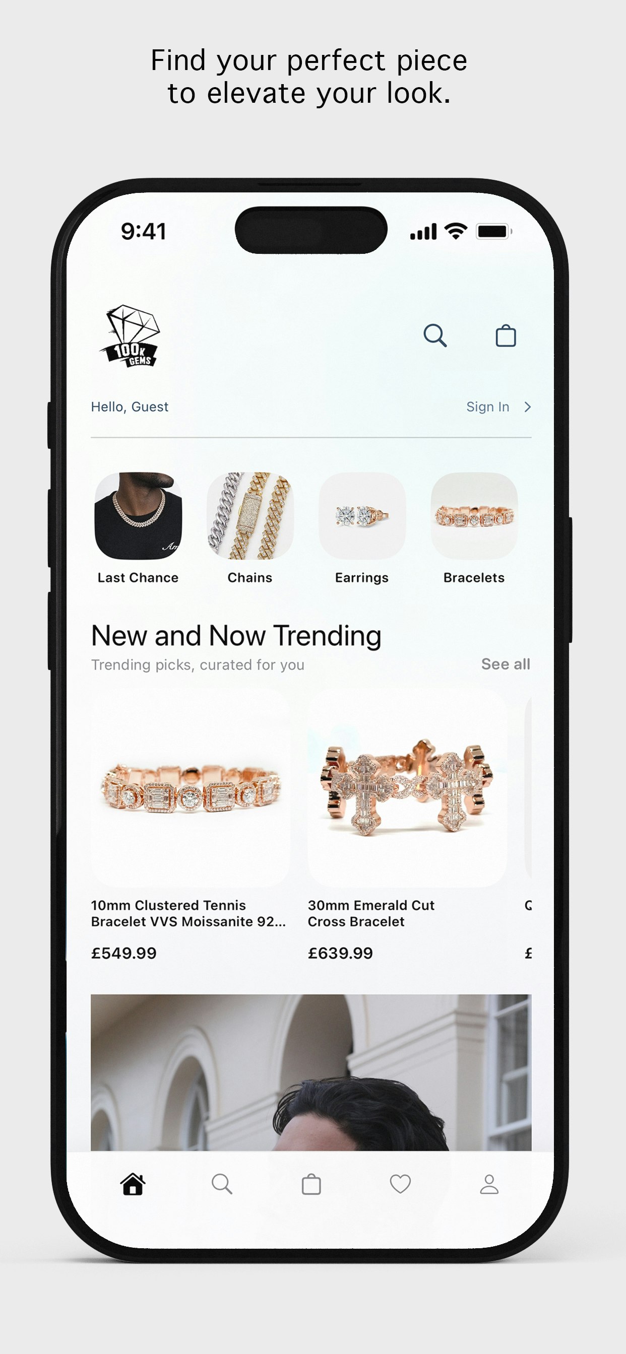 100kGems – Custom Jewelry App gallery image