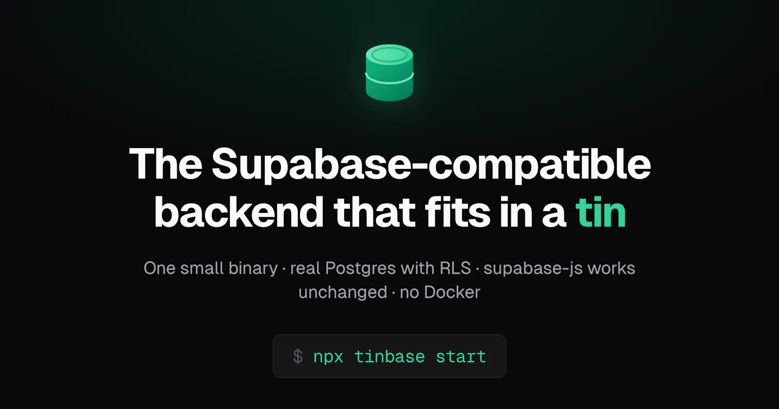 tinbase screenshot 2
