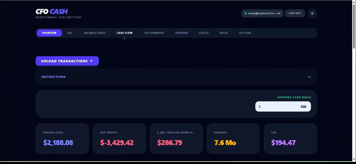 CFO Cash gallery image