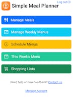 Simple Meal Planner gallery image